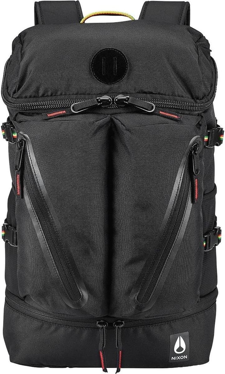 Nixon Scripps II Rasta Backpack | Black