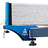 JOOLA Professional Grade WX Aluminum Indoor & Outdoor Table Tennis Net and Post Set - Quick Setup - 72in Regulation Ping Pong