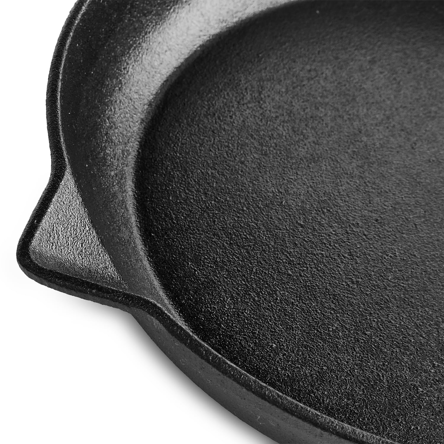 BURNHARD Gusseisen Pfanne Ø30 cm, Bratpfanne, Pre-Seasoned - Für Gasgrill, Backofen und alle Herdarten inkl. Induktion 5