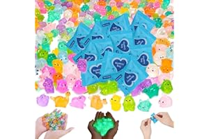 GENERIC Mini Glow in The Dark Animal Resin Models,New Mystery Resin Animals Blind Bag,Mini Luminous Farm Ocean Figures,Animal Miniatures for Fairy Garden Accessories,Individually Wrapped Blind Bag(100PCS)