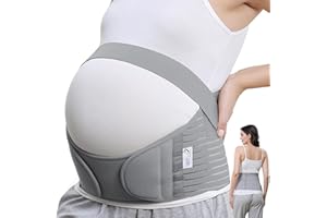 NeoTech Care Pregnancy Belly Band, Maternity Belt Support for Back, Abdomen & Pelvis | Pregnancy Must Have for Pregnant Women