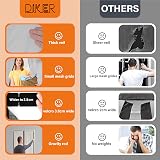 DIKER Fly Screen Door Mesh 80x210cm Magnetic Net for French Doors Black view 3
