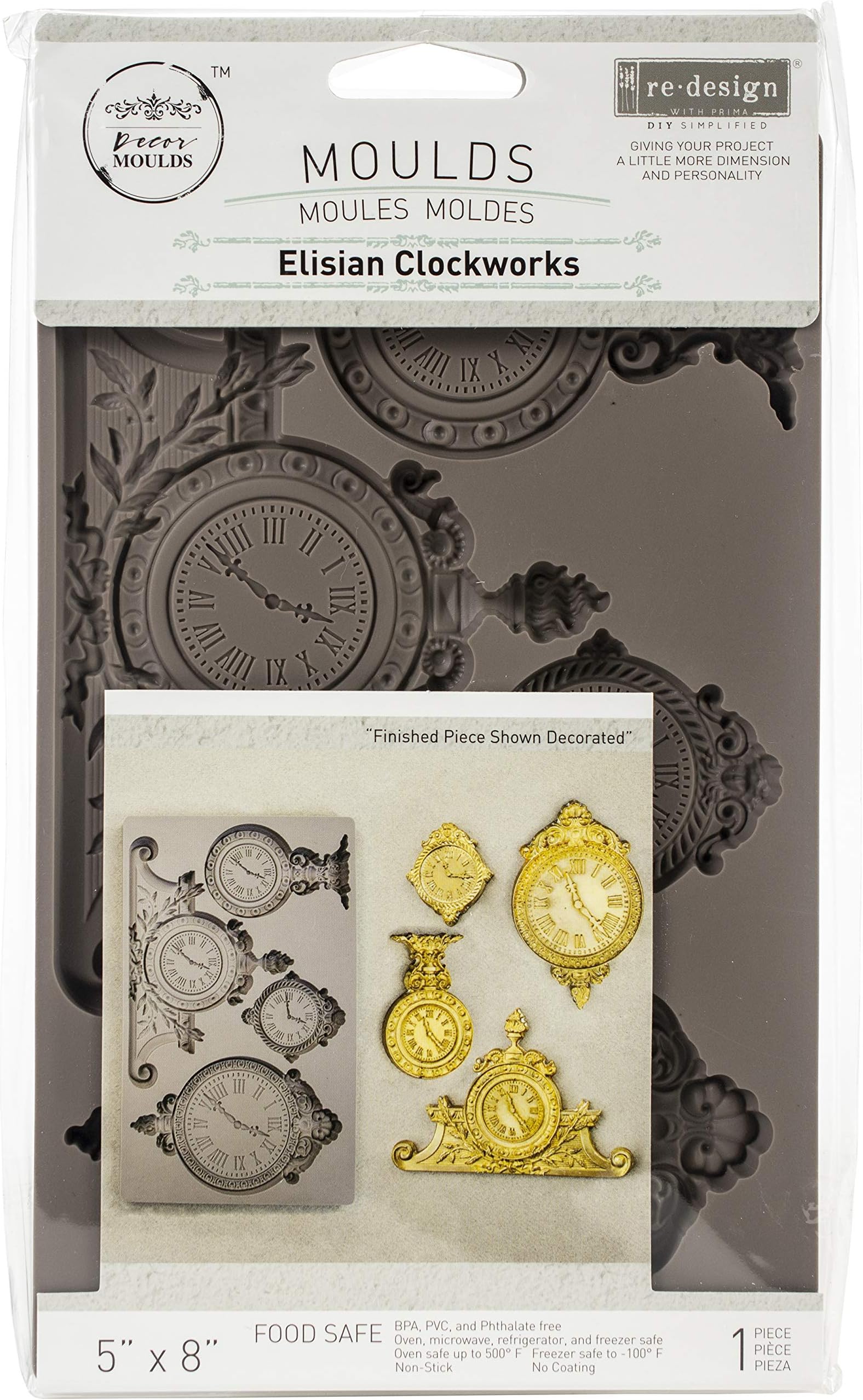 Redesign Mould 5X8 CLOCKWORKS
