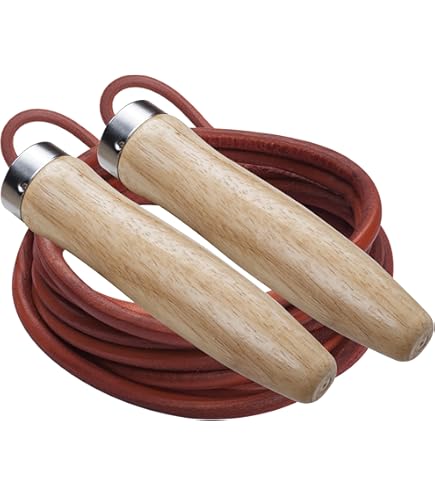 Amazon.com : Leather Jump Rope by GoFit : Sports & Outdoors