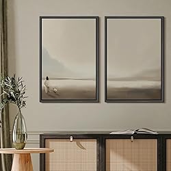 MUDECOR Framed Canvas Print Wall Art Set Minimalist