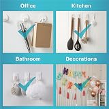 JELLYSUB 120 Poster Strips, Removable Damage Free Adhesive for Wall Decor view 9
