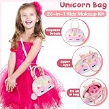 Dreamon Kids Make Up Set for Girls Washable Safe Makeup Kit 3 12 Years view 5