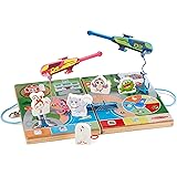 Melissa & Doug Paw Patrol 2 Spy, Find, & Rescue - PAW Patrol Travel Game, Portable Games, Toys For Kids Ages 3+ - FSC-Certifi