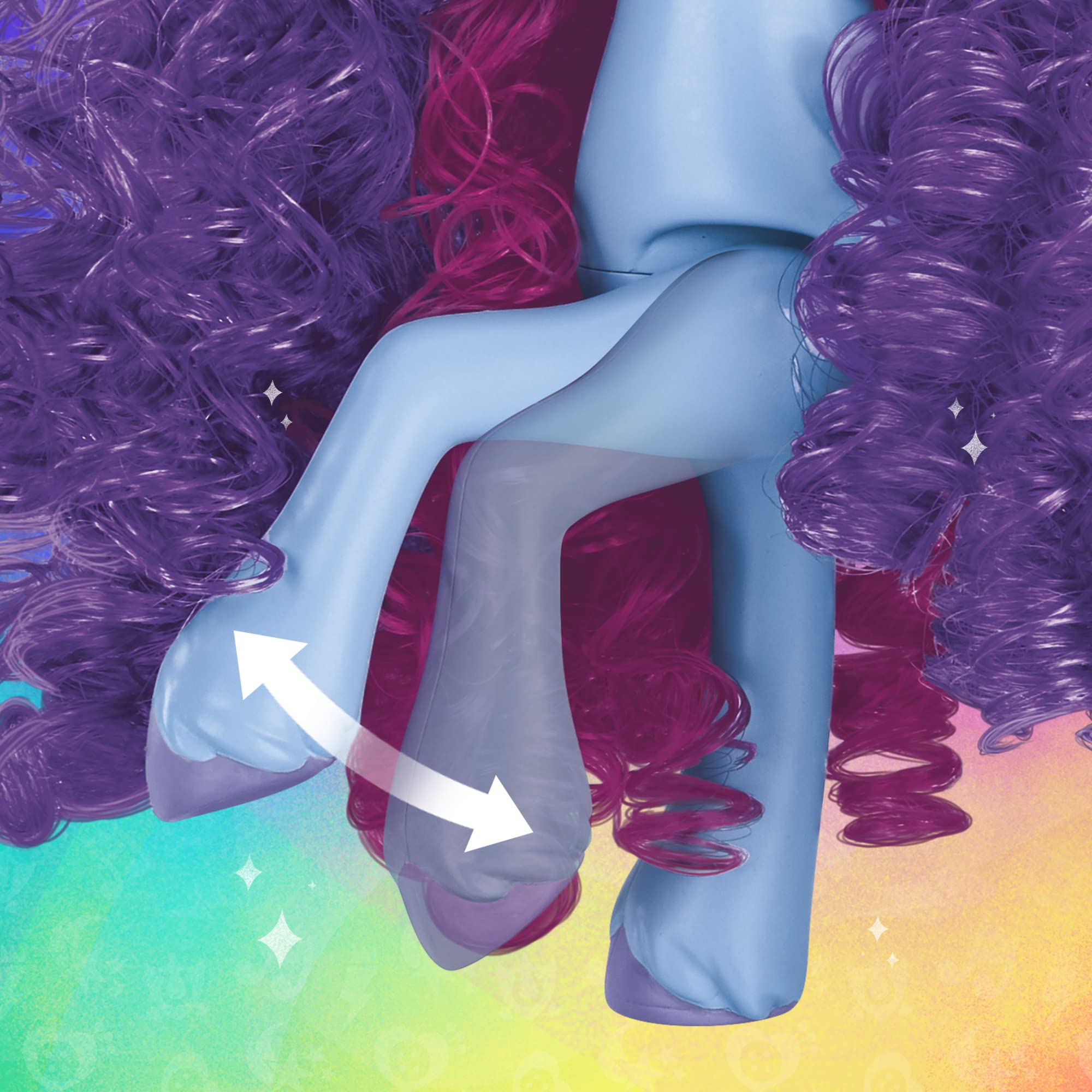 My Little Pony Toys Misty Brightdawn Style of The Day, 5-Inch Hair Styling Dolls, Toys for 5 Year Old Girls and Boys