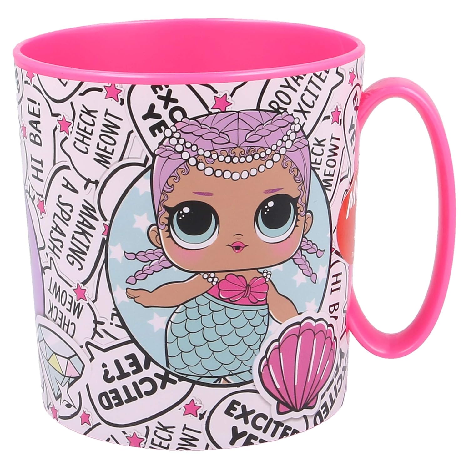 TAZA MICRO 350 ML | LOL SURPRISE ROCK ON: Amazon.es: Hogar