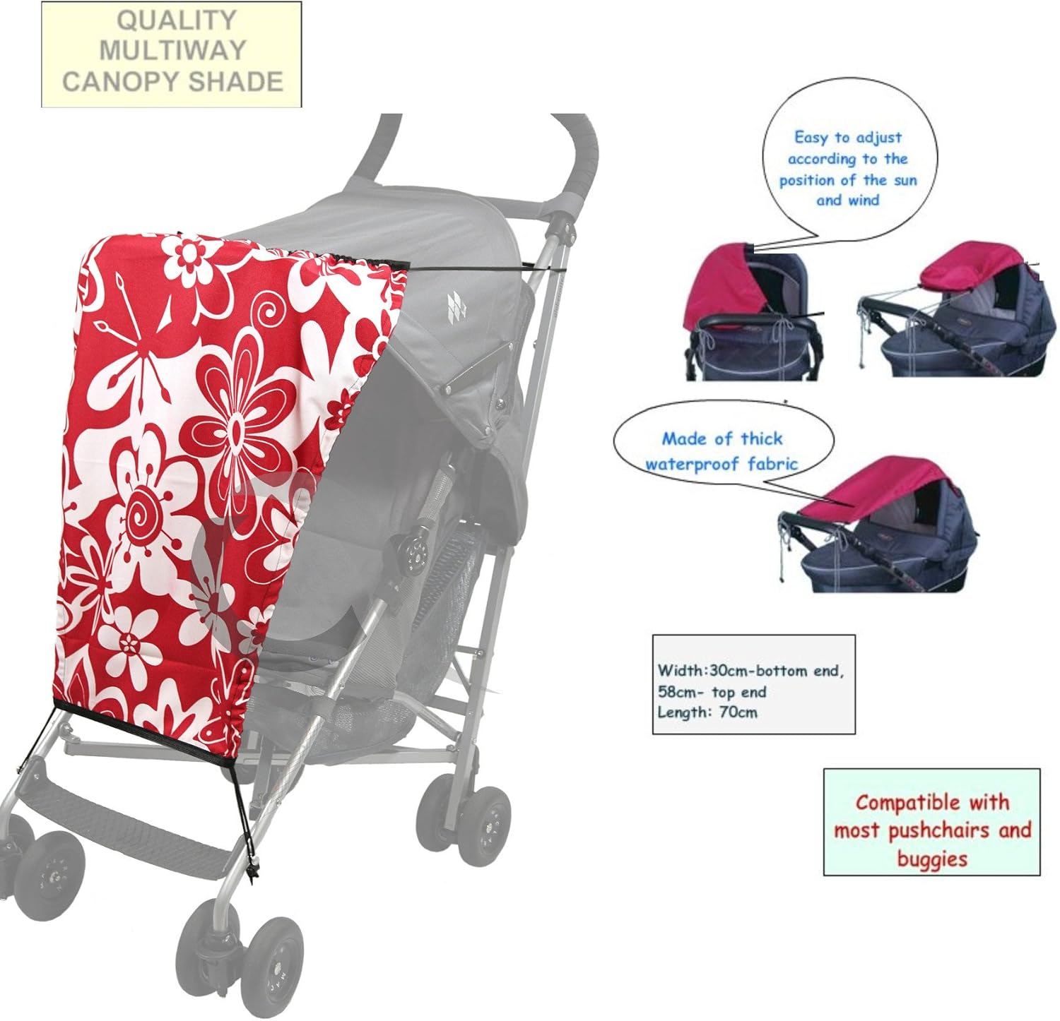 baby sunshade for pram