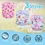 Grantop 3Pcs Washable Dog Nappies Sanitary Wraps Diapers Small Medium Large view 5