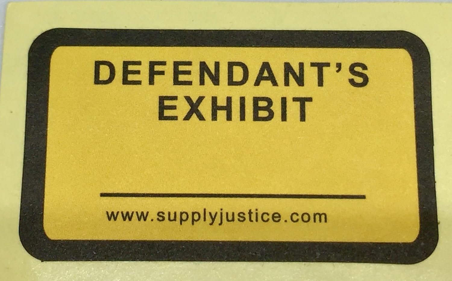 Defendant Exhibit Stickers 900 Stickers in a Package