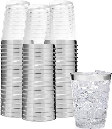 Plastic Tumblers 24 Pcs Plastic Cups For Picnic Drinking Cups