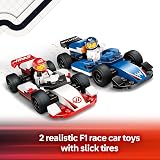 LEGO City F1 Williams Racing & Haas F1 Race Cars view 5