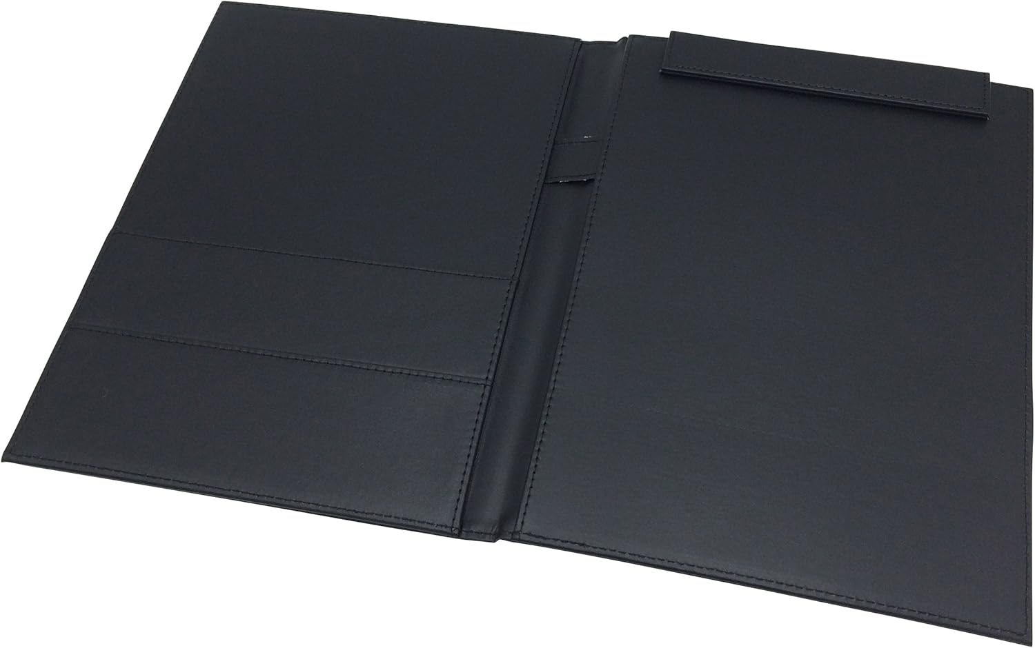 Amazon A4 クリップファイル 【DauStage】 ファイルボード クリップボード PUレーザー バインダー (01，磁石タイプ