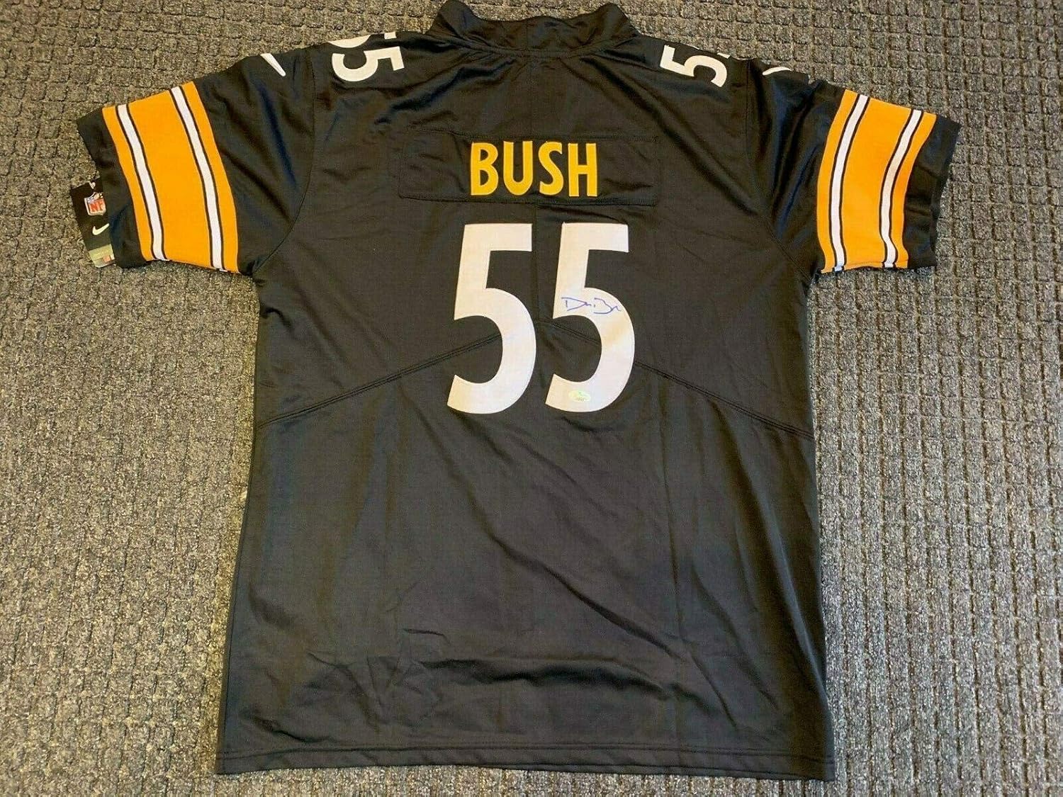 bush steelers jersey