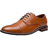 Jousen Men's Dress Shoes Classic Oxfords Formal Business Shoes Modern Derby