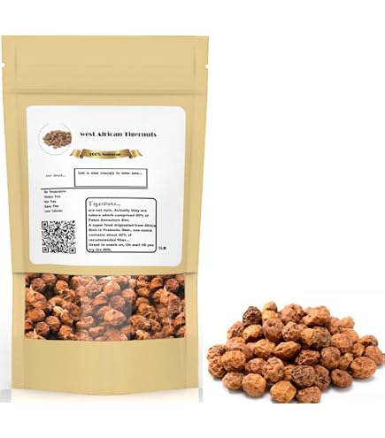 Amazon.com: Tiger Nuts Whole12 OZ Perfect for Oragnic Tigernut
