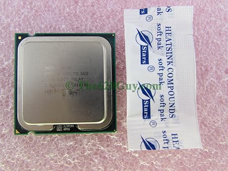 Amazon Com Intel Core 2 Duo E6300 Dual Core 1 86ghz 2m 1066 Sl9ta Socket 775 Cpu Processor Computers Accessories