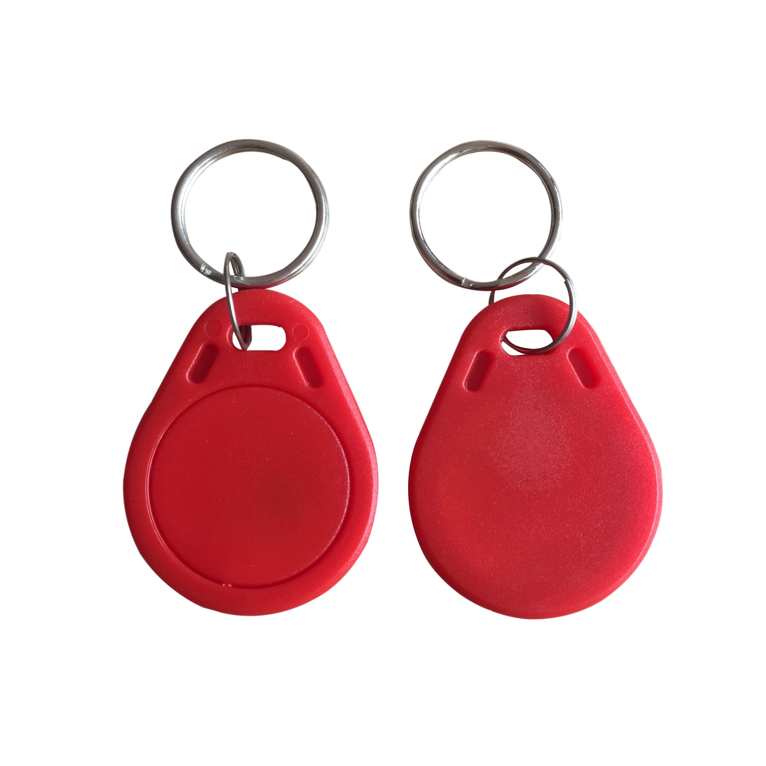 YARONGTECH M4 S70 Chip Tag 13.56MHZ RFID Door Access keychain Red Color tag (Pack of 10)