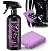 Avenuebool Premium Latex Polish Spray 250 mL, High Gloss Polish Latex Shine | Includes Wipe Polishing Cloth, for Durable Luster and Protection, Non-Sticky, for Rubber, Latex, PVC Outfits Latex Shine