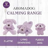 AROMADOG Calm Fleece Dog Toy 24cm Scented Plush with Calming Oils view 7
