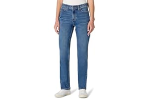 Amazon Essentials Women's High-Rise Straight Leg Jean