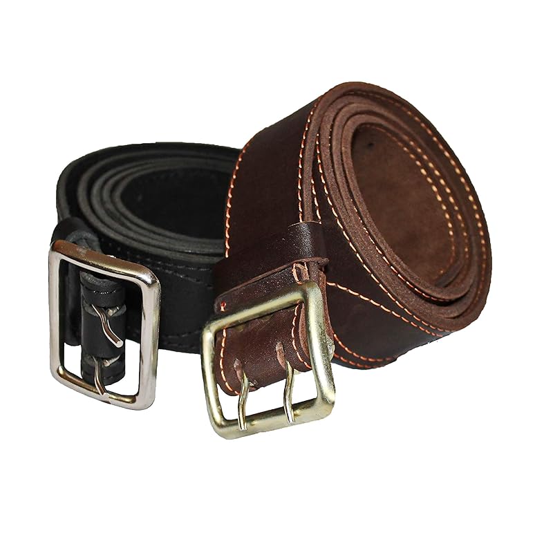 Heavy Duty Work Belts Wide 2 Inch Belt for Jeans Double