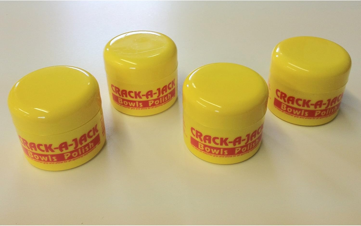 CrackAJack Bowls Wax Polish and Grip Enhancer Pack of 4 Tubs Amazon.co.uk Sports & Outdoors CrackAJack Bowls Wax Polish and Grip Enhancer Pack of 4 Tubs Amazon.co.uk Sports & Outdoors