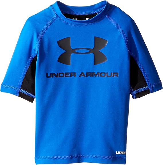Under Armour Kids Mens UA Short Sleeve Rashguard (Toddler