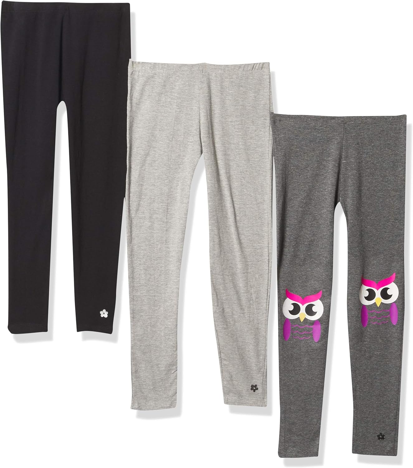 Limited Too Girls' 3pc Knit Leggings: Clothing