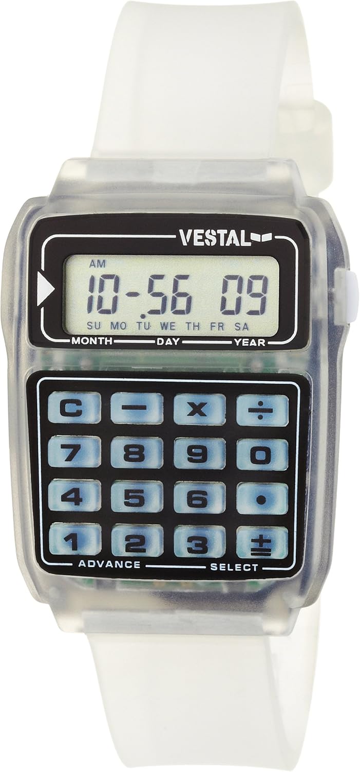 vestal calculator watch