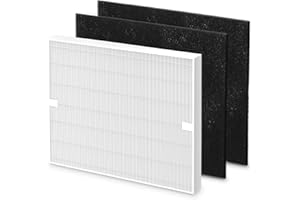 CABICLEAN AP-1512HH Air Purifi-er Replacement Filter Set Compatible with Coway Airmega AP-1512HH Air Purifi-er and Airmega 200M Air Purifi-er, 1 True HEPA and 2 Carbon Pre-Filters Part # 3304899