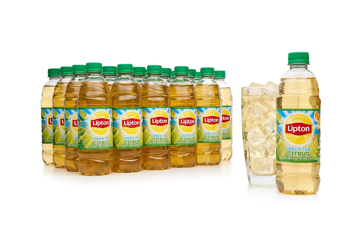 Lipton Green Tea with Citrus 24/16.9oz bottles Grocery