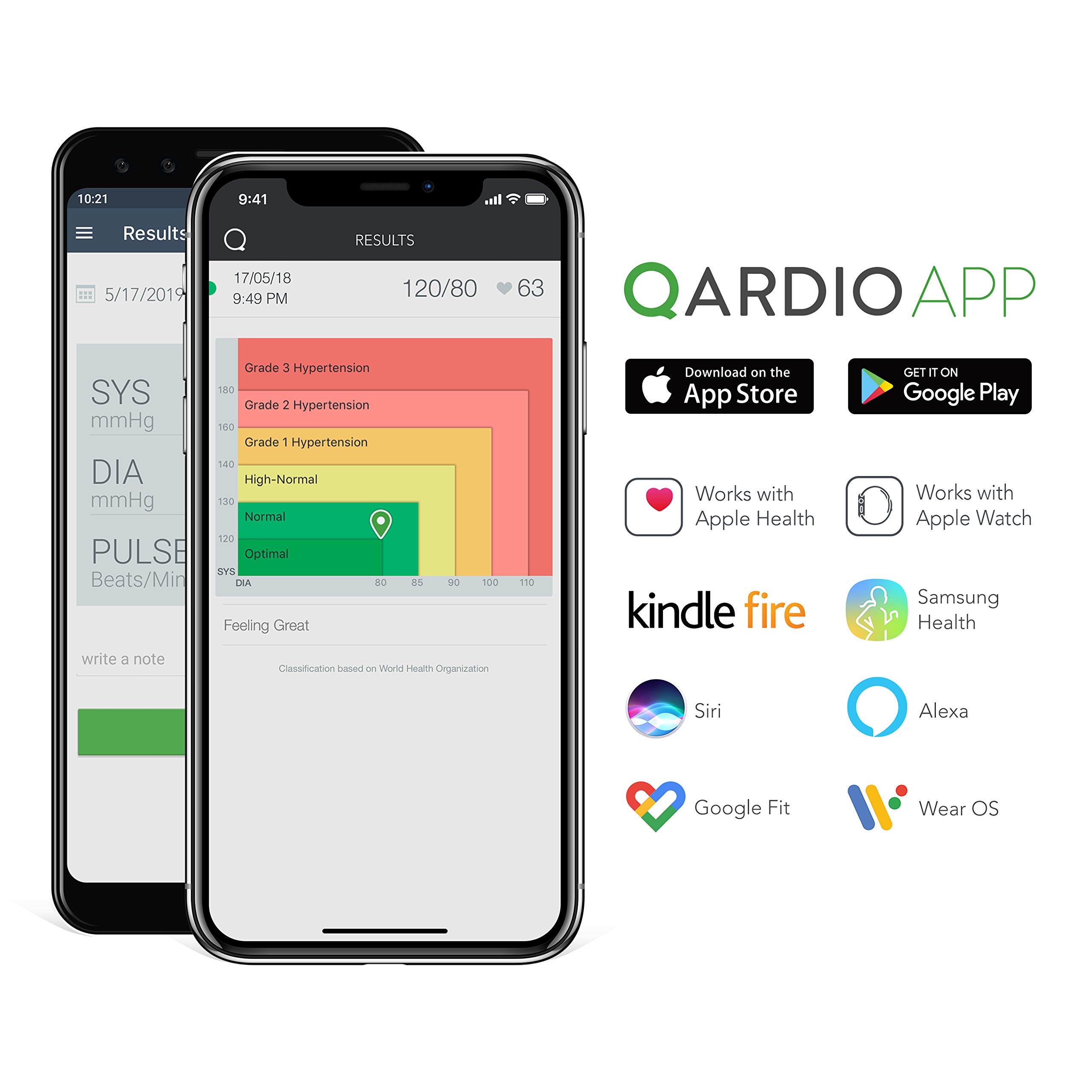 QardioArm Smart Blood Pressure Monitor Wireless, Medically Accurate