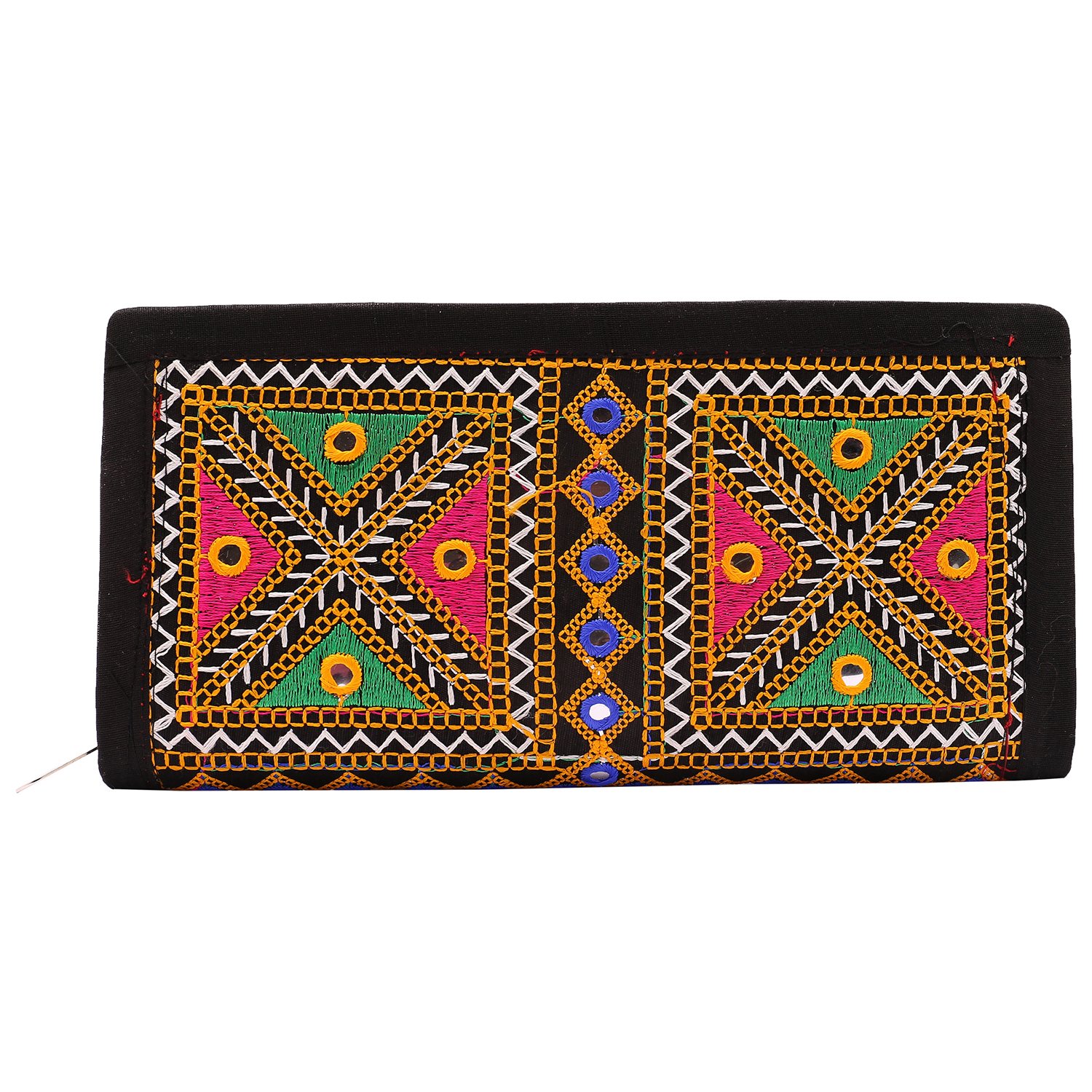craft trade handmade designer embroiderey rajasthani clutch bags for women
