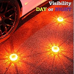 Marcala LED Road Flares 6-Pack | Roadside Safety