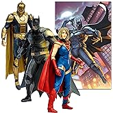 McFarlane Toys - DC Multiverse Batman, Supergirl & Dr.Fate (Injustice 2) 3pk, Gold Label, Amazon Exclusive