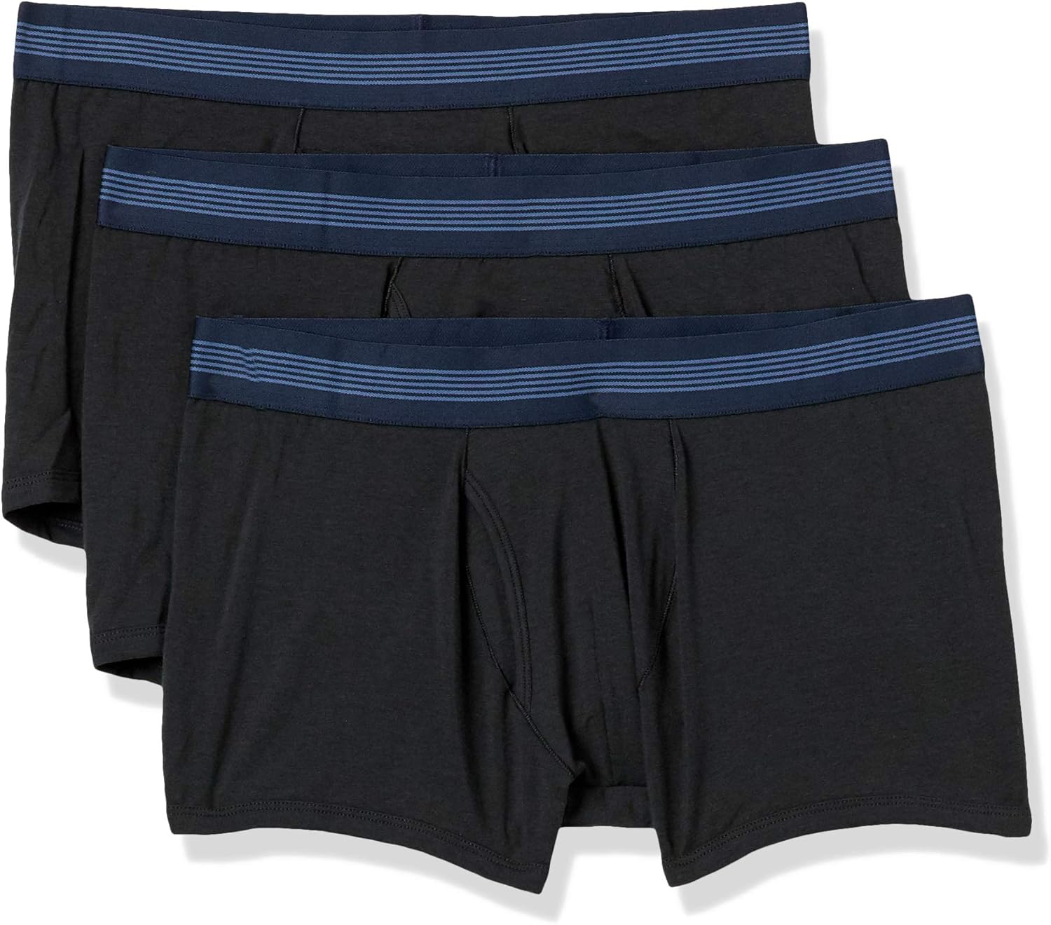  Brand - Goodthreads Men's 3-Pack Cotton Modal Stretch Knit Trunk Underwear: Clothing