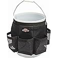 Bucket Boss Auto Boss Wash Boss Organizer for a 5 Gallon Bucket, with Fast-Drying, Exterior Mesh Pockets for Car Supplies, Allowing for Soap and Water in the Bucket, in Black, AB30060
