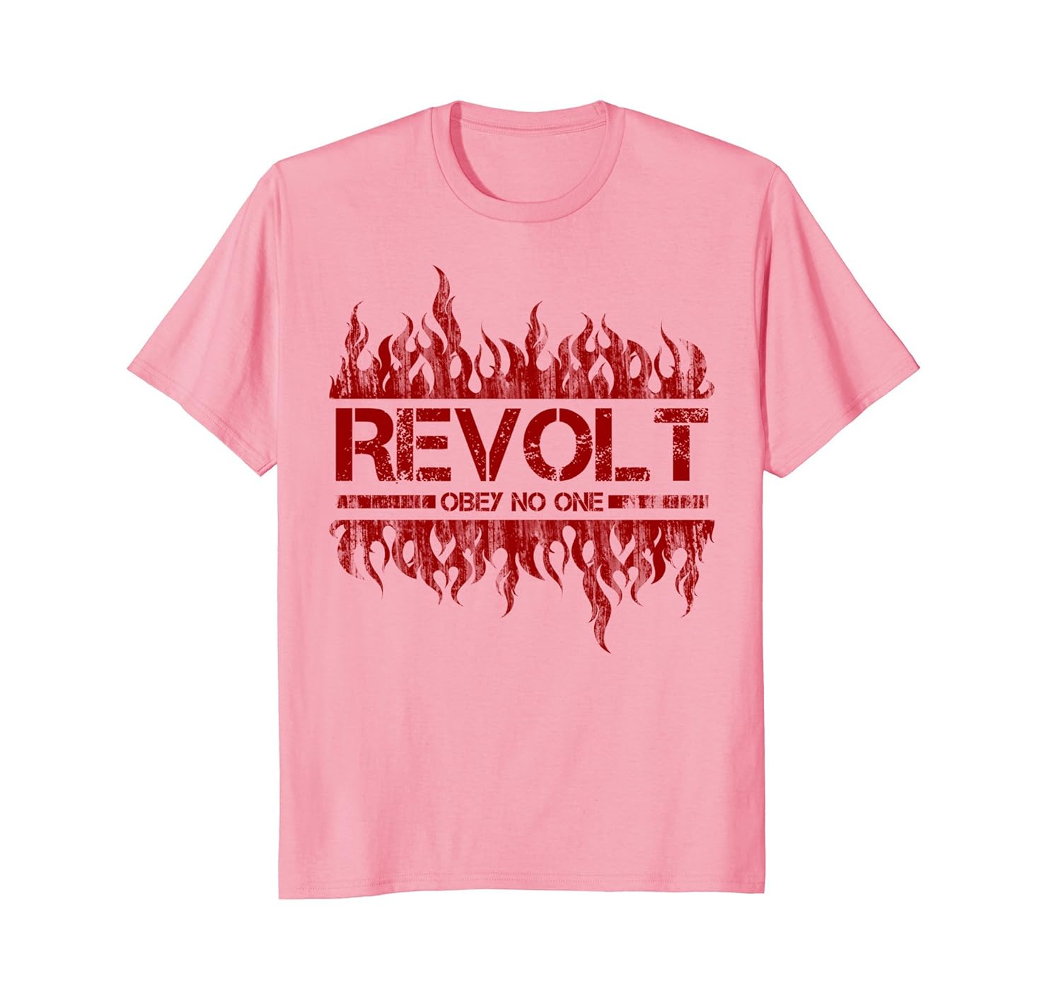 REVOLT OBEY NO ONE T-Shirt-anz