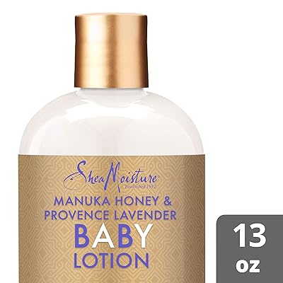 Shea Moisture Manuka Honey and Provence Lavender Baby Nighttime Soothing Lotion By Shea Moisture for Kids Body Lotion, 13 Ounce