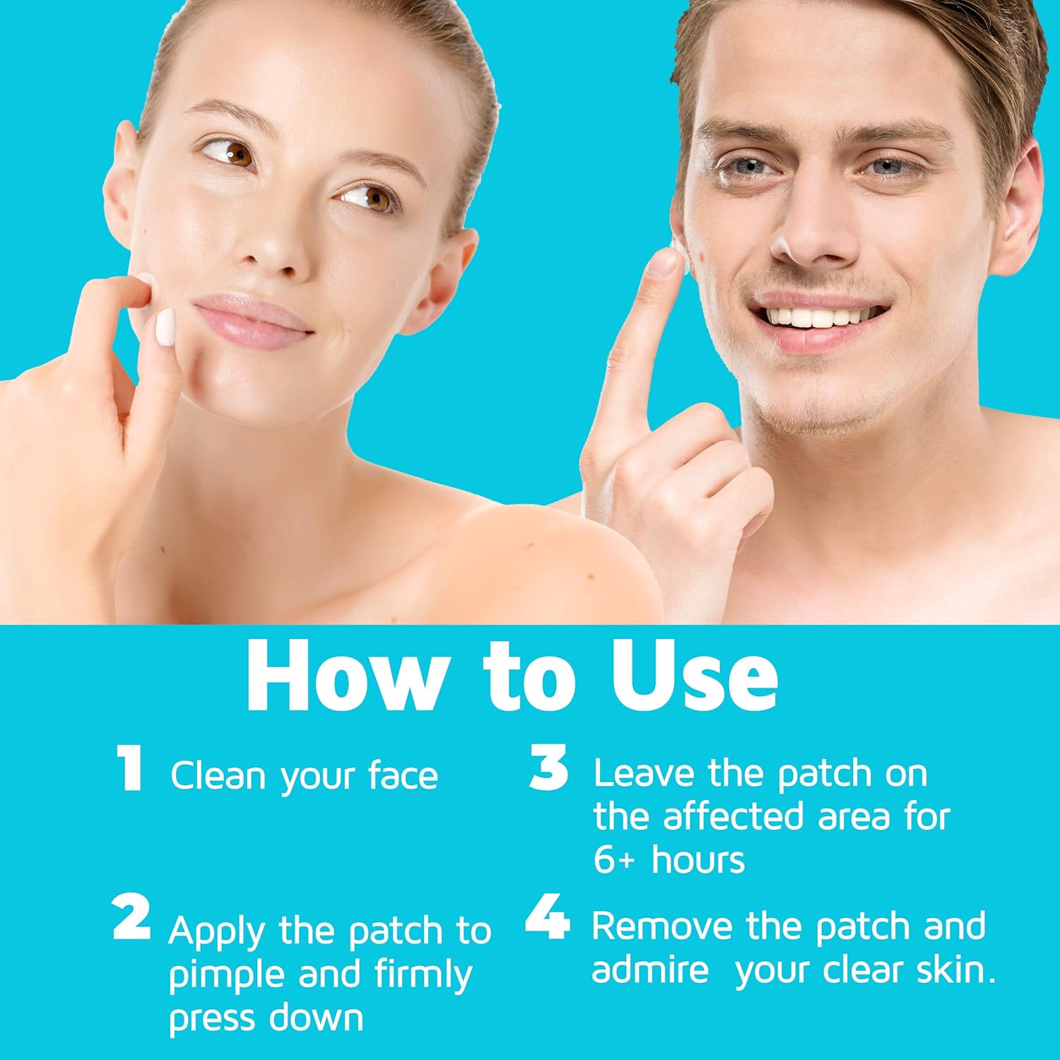 Acne Patches (120 Pack), Tea Tree Oil and Hydrocolloid Pimple Patches for Face, Zit Patch (3 Sizes), Blemish Patches, Acne Dots, Pimple Stickers, 100% All Natural Acne Patch and Pimple Patch: Beauty