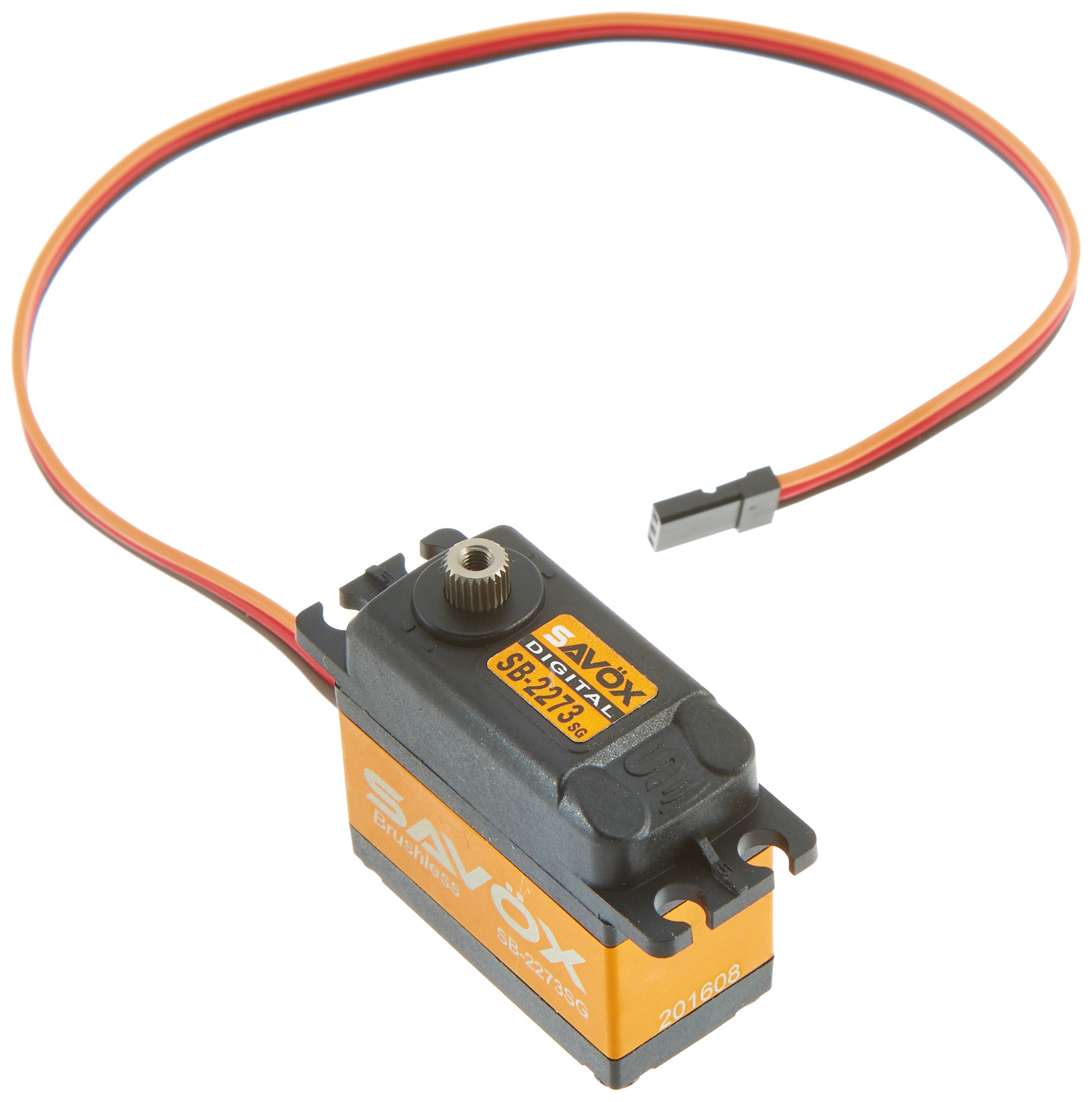 Savox SB-2273SG High Voltage, High Torque, Brushless Motor, Steel Gear, Standard Size Digital Servo (0.095/388.8)