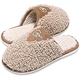 GOEWY Cozy Fuzzy Slippers for Women Indoor and Outdoor Non Slip Memory Foam House Shoes Christmas Gift for Women Mom Girlfriend Daughter