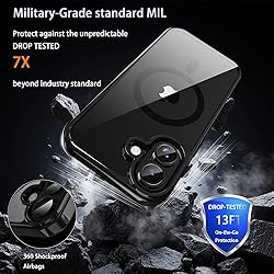 EUMADOVE Classic Hybrid Magnetic iPhone 17 Case