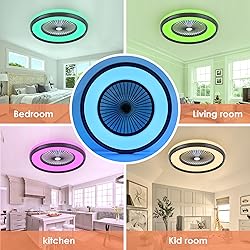 KAMLAM 24" Low Profile Ceiling Fans with
