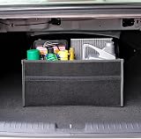 Vinsani Car Boot Organiser Bag Anti Slip Foldable Large Black view 5