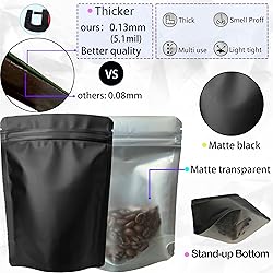 YINGZON 100 Pack Mylar Bags, 6 x 9 inchs Premium